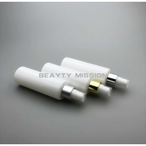 150ML 36pcs/lot White Plastic Makeup Spray Bottle With Fine Spray Pump,Empty Cosmetic Containers, Personal Care Toner Bottles