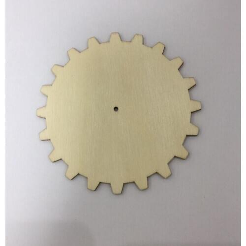 20 pcs 3mm gears craft shapes embellishments tag decoration 10cm diameter