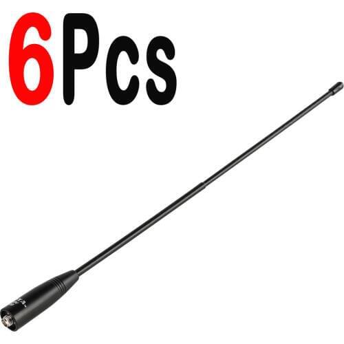 6Pcs Nagoya NA-701 SMA-Female Dual Band NA701 Handheld Antenna For BaoFeng UV-5R BF-888s UV-82 UV-9R Plus Wouxun Walkie Talkie