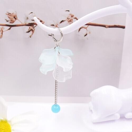 Tassel Acrylic Earrings For Women Bohemian Earrings Set Small Crystal Pendant Earring 2020 Pearl Earrings Set DIY Fashion Jewelr
