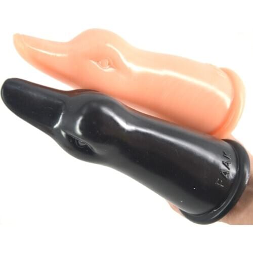 FAAK Big anal plug animal duck head shape big dildo anus massage butt anal stuffed sex toys lesbian masturbate flirting toy