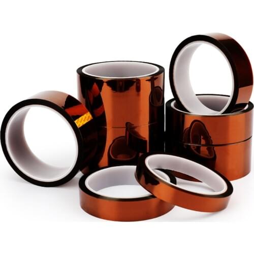 Free Ship 2 Rolls 33M Length Heat Resistant Adhesive Tape Hot Foil Stamping Machine High Temperatur