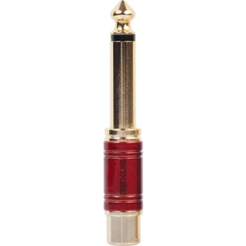 Zinc Alloy PVC Elegance Male to RCA Female Connector PCM Male to RCA Replacement 2.32x0.37inch