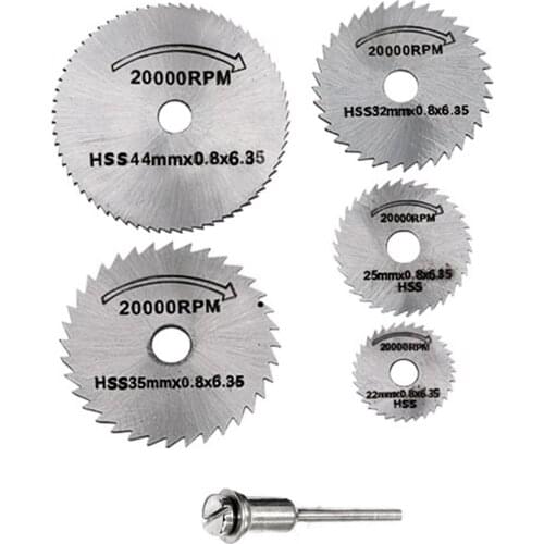 Metal Circular Saw Disc Wheel Blades Shank High Speed Steel Saw Blades With Mandrels Drill For Dremel Metal Cutter Power Latest