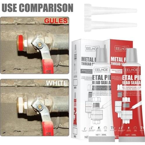 Metal Pipe Thread Sealant Car Exhaust Pipe High Temperature Sealant Repair Glue Adhesive Sealant Repair Glue Pipe Leak Fill