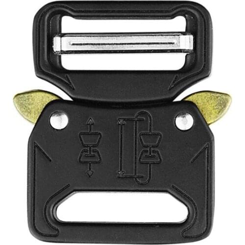 IWOWN 27mm Alloy Quick Side Release Buckle Mens Outdoor Tactical Belt Buckles Head DIY Clothes Webbing Strap Outdoors Accessory