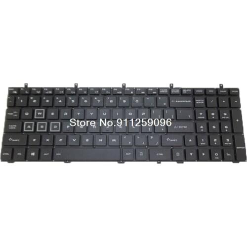 Laptop Keyboard For illegear Z5 English US Without Frame New