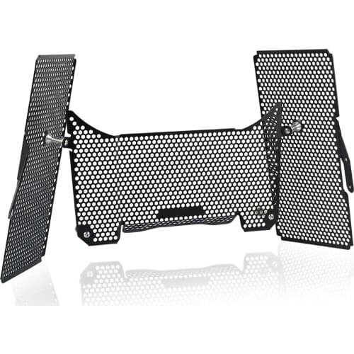 FOR Ducati Multistrada V4 S 2021-2022 Motorcycle Set V4S 22 21 Radiator Guard Protector Grille Cover Radiator Oil Cooler Guard