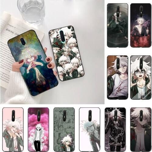 Makoto Nagito Komaeda Anime Phone Case For Oppo A5 A9 2020 Reno2 z Renoace 3pro A73S A71 F11