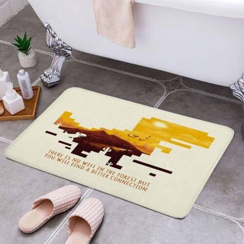 Nature Connection 3D Print Doormats Rectangle Non-Slip DoorMat Bedroom Kitchen Entrance Print Door rugs Dropshipping