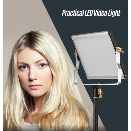 Andoer 3200-5600K 480 LED CRI95+ Video Light Panel Fill-in Lamp for Nikon Canon DSLR Camcorder Studio Photography Video Shooting