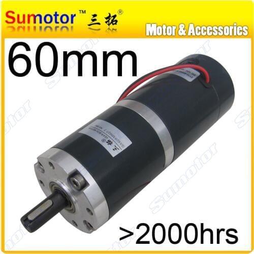GX60 Dia=60mm 12V 24V low rpm DC Planetary gear motor High Quality high torque DC brushed motor Robotics, Agricultural equipment
