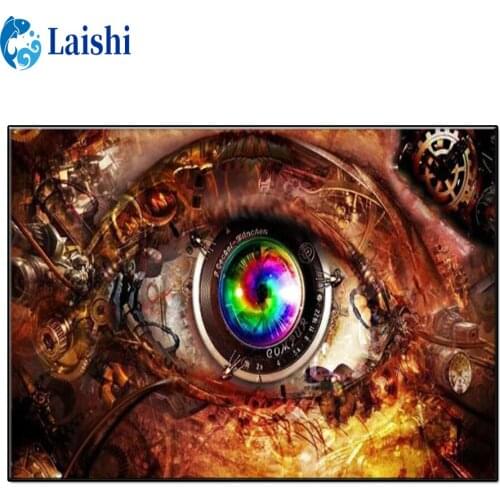 Full Square Diamond Fantasy woman eyes 5D DIY Diamond Painting 3D Embroidery Cross Stitch Rhinestone Painting home Decor gift