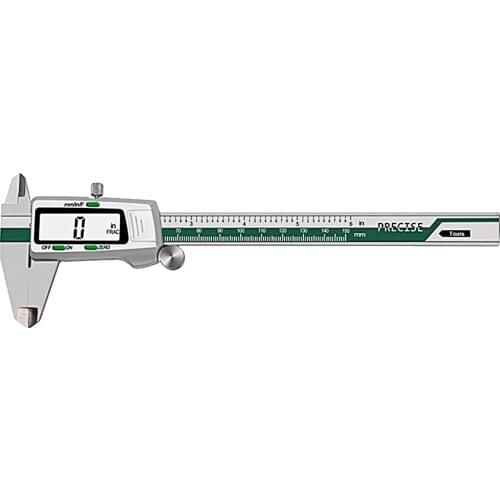 Stainless Steel Digital Display Caliper 150mm Fraction/MM/Inch High Precision Stainless Steel LCD Vernier Caliper measuring Tool