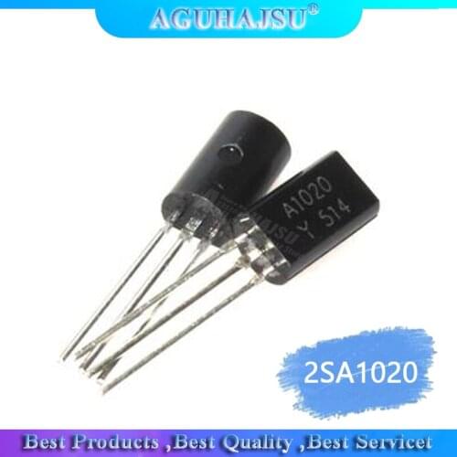 50PCS 2SA1020 TO-92 A1020 TO92 1020 new 2A 50V Low power triode