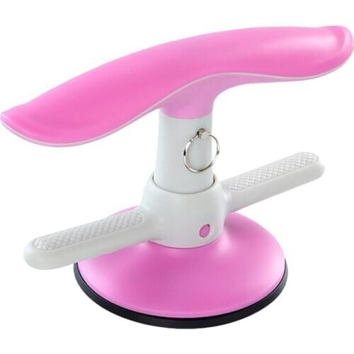 Universal Sit Up Bar Upgraded Design Suction Sit-up Floor Bar Comfortable Padded Ankle and Support Rode Fitness Equipment