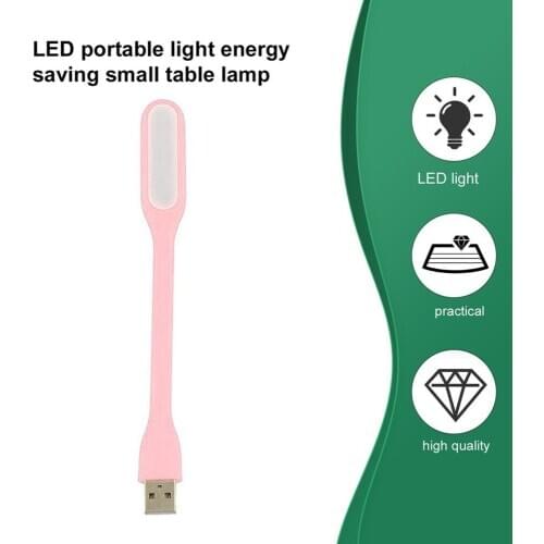 Xiaomi Flexible Portable USB LED Light Mini Lamp For Computer Laptop Notebook PC Power Bank Mini USB Protect Eye Computer Lig