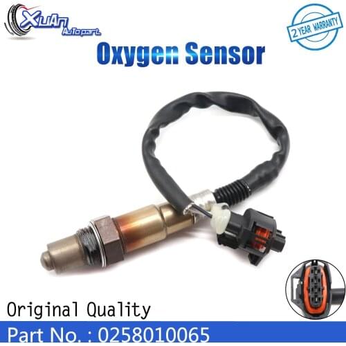 XUAN Oxygen Sensor AIR FUEL RATIO Lambda O2 SENSOR 0258010065 For Chevrolet Cruze OPEL AGILA 1.4L 1.8L