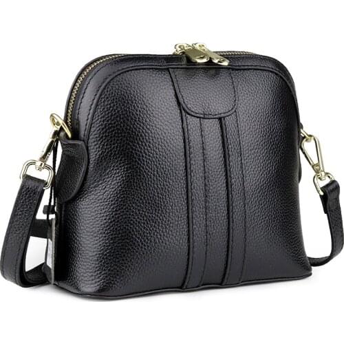Genuine Leather Ladies Crossbody Bags Female Casual Shoulder Messenger Bags For Women Luxury Cross body Messenger Bag
