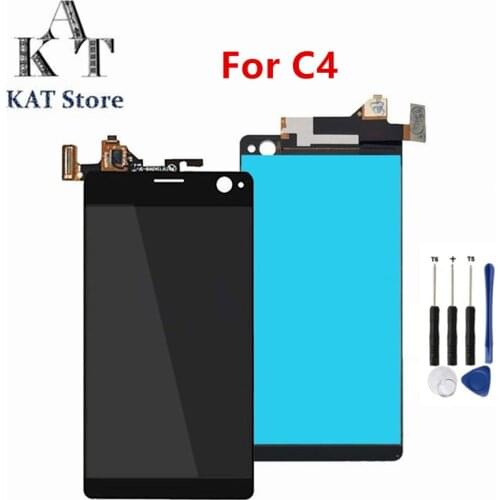 KAT 5.5" LCD Display Touch Screen For C4 E5303 E5306 E5333 E5343 E5353 LCD Assembly Best After-sales service