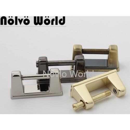 10-50 pieces 2 sizes 5 colors 16mm 18mm inner metal arch bridge for DIY chain purse bags connector buckle factory