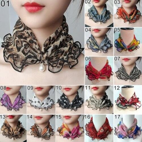 17 Styles Pearl Lace Variety Scarf Dropshipping