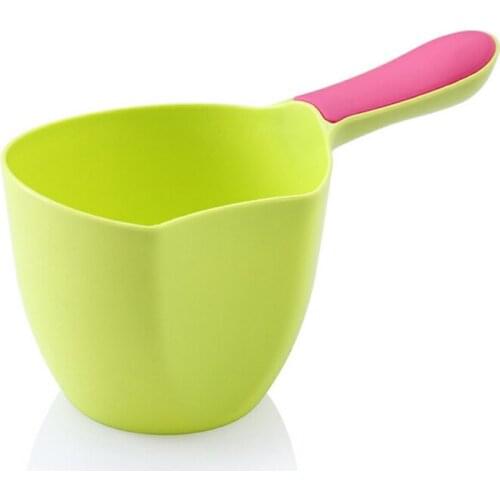 2021 Bath Toy Children Baby Boys Girls Bathing Cup Shower Shampoo Cup Bailer Infant Shower Water Spoon Bath Wash Cupthing Cups