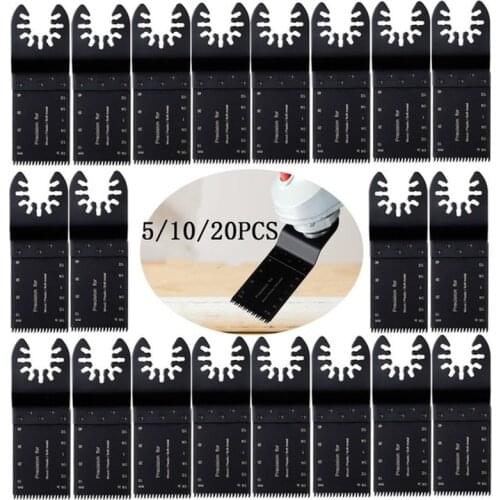 5pcs/10pcs/20pcs 35mm High Carbon Steel Oscillating Saw Blades Cutter DIY Tool for Cutting Wood Plastic Bottle Cutter