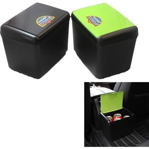 Car Trash Can Multi-Function Passenger Trash Can Storage Box Beverage Cup Holder Storage Box