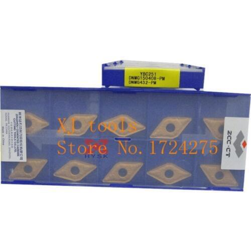 Free Shipping DNMG150408 PM YBC251 (10pcs/lot) Cemented Carbide Cutting tools turning insert DNMG150408