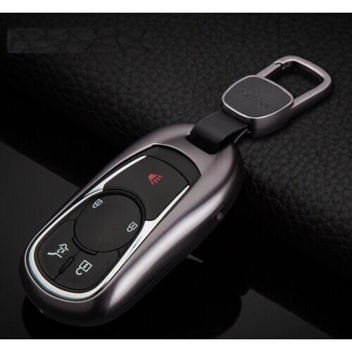 Aluminum Alloy Auto Car Key Case Key Cover Key Shells For Buick Lacrosse Envision GL8 Verano Encore Remote key