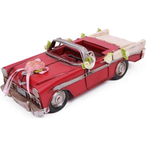 Decorative Metal Car Ball-Trinket, Miniature, Gift,Vintage Nostalgic - Handmade and hand painted - Quality Durable Material