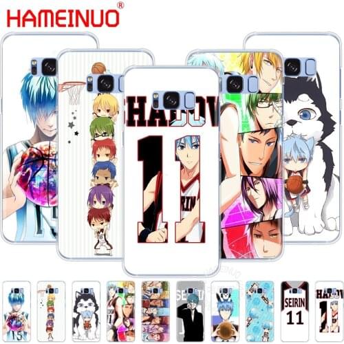 HAMEINUO Kuroko no Basket Japan cell phone case cover for Samsung Galaxy S9 S7 edge PLUS S8 S6 S5 S4 S3 MINI