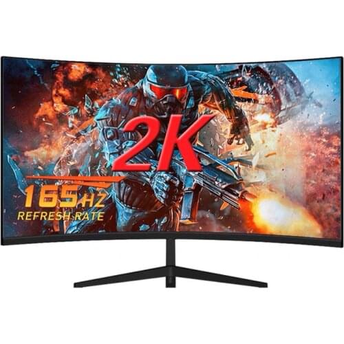 24inch 1080p Pc LCD Curved Gaming Monitor For Desktop Computer 144hz 1ms Gaming Displays