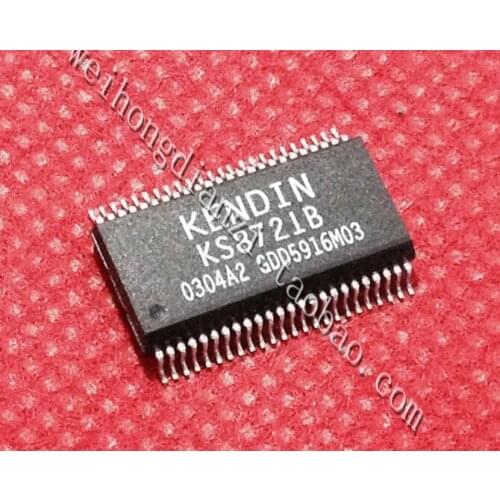 MeiXinYuan 5PCS KSZ8721B KSZ8721 SSOP48 PHY 1-CH 10Mbps/100Mbps 2.5V 48-Pin SSOP