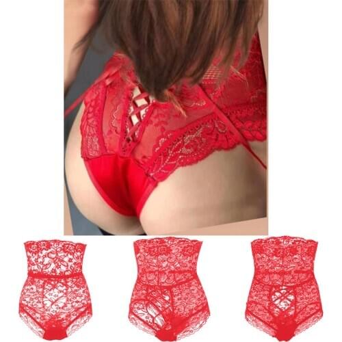 Bikini Cover Up Beachwer Sexy Women Lace Babydoll Underwear Nightwear Lace Beach Tunic Cover-Ups Sleepwear g-String Briefs Panty