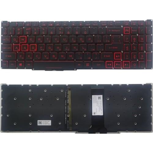 NEW Russian/RU laptop keyboard For ACER Acer Nitro 5 AN515-54 AN515-55 AN515-43 Nitro 7 AN715 51 AN715-51 LG5P LG5P_N90BRL