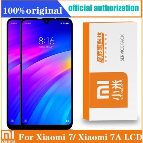 Original For Xiaomi Redmi 7 7A LCD Display Touch Screen Digitizer Assembly For Redmi7 Redmi7A lcd Display Screen Replacement