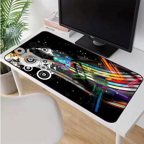 Hot Large Mouse Pad XXL Music Master Note Gamer Game Accessories Laptop Desk Lock Edge Gaming Mouse Pad Office Carpet Desk Mat