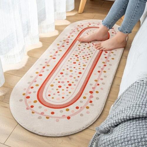 Fluffy Plush Soft Non-Slip Bathroom Mats Area Rugs Outdoor Entrance Doormat Water Absorbent Kitchen Mat Carpets for Living Room