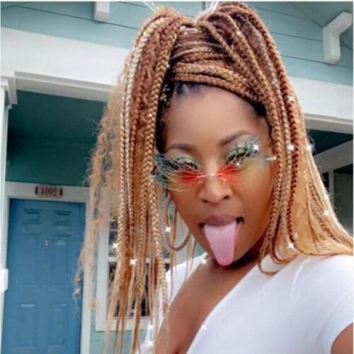 Unisex Sunglasses For Women Funny Dragonfly Shape Vintage Gradient Sun Glasses Men Eyeglasses For Photoed Decorative Eyewear