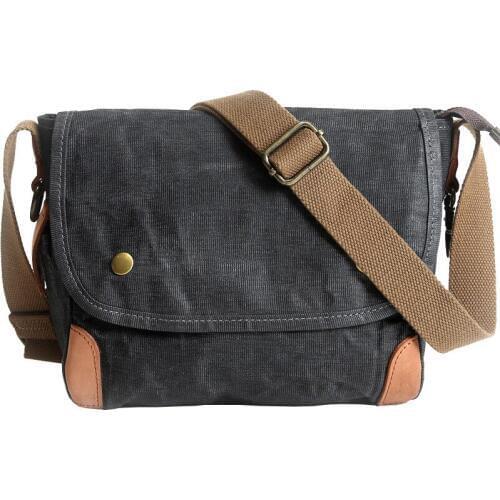 Mens Canvas Shoulder Bag Handbag Vintage Messenger Bag Business Men Travel Crossbody Bags Postman Satchels Bolsas Femininas