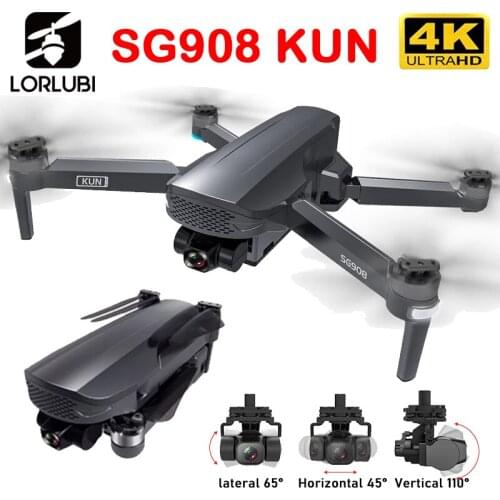 ZLL SG908 Drone Three-Axis Gimbal With 4K Professional Camera 5G GPS WIFI FPV Dron Brushless Motor RC Quadcopter VS SG906 MAX