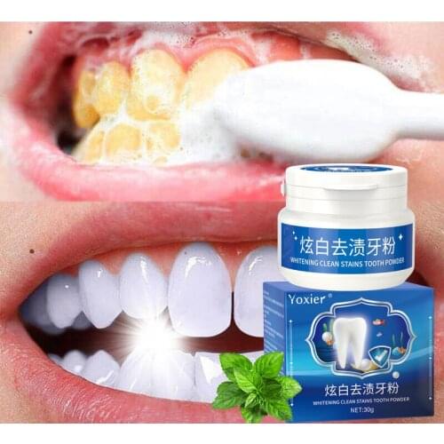 Yoxier 3PCS Teeth Whitening Powder Dental Teeth Cleaning Pearl Essence Tooth Care Natural Oral Hygiene Toothbrush Toothpaste