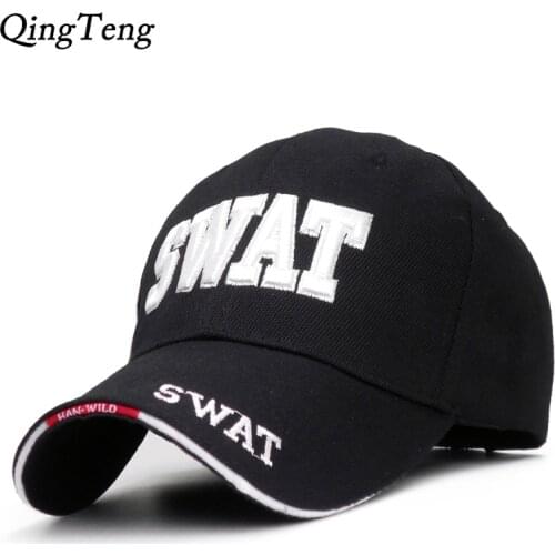 Letter SWAT baseball caps brand 2019 Ourdoor Army Tactical Cap Mens Adjustable Women Snapback hat Gorras Para Hombre
