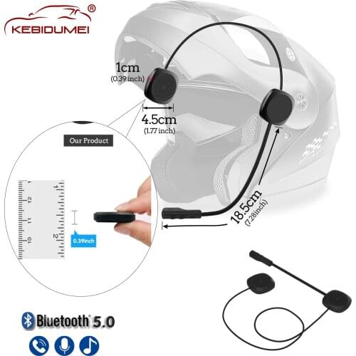 Bluetooth 5.0 Motor Helmet Headset Wireless Handsfree Stereo Earphone Motorcycle Helmet Headphones Mp3 Speaker Helmet Intercom