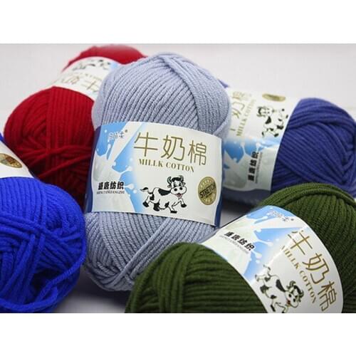 DIY Cotton Knitting Yarn Thread Wool Yarn For Hand Eco-dyed Knitted Yarn Thread High Quality Yarn Sweater Crochet Yarn