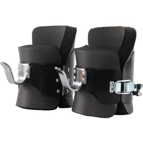 Inversion boots Powerful foot buckle Anti Gravity Ankle Boots Professional stainless steel hook Hanging Pull Up shoes D92602