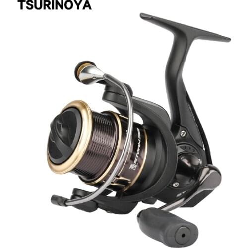 TSURINOYA Spining Fishing Reel ST 2000 2500 Metal Shallow Spool High Quality Ultralight Spinning Reel 5.2:1 8+1BB Bass Wheel