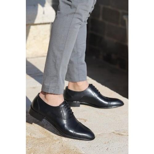 Ayakland P546 100 Leather Classic Men 'S Shoes